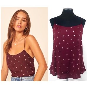 ✨🎉LUXURY HOST PICK🎉✨NEW w TAGS✨ Reformation - Atticus Cami